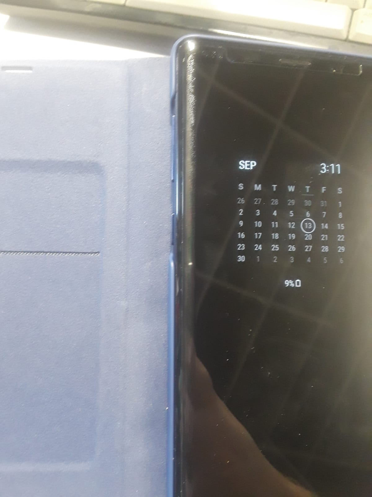 Whitestone Dome saved my screen r/GalaxyNote9